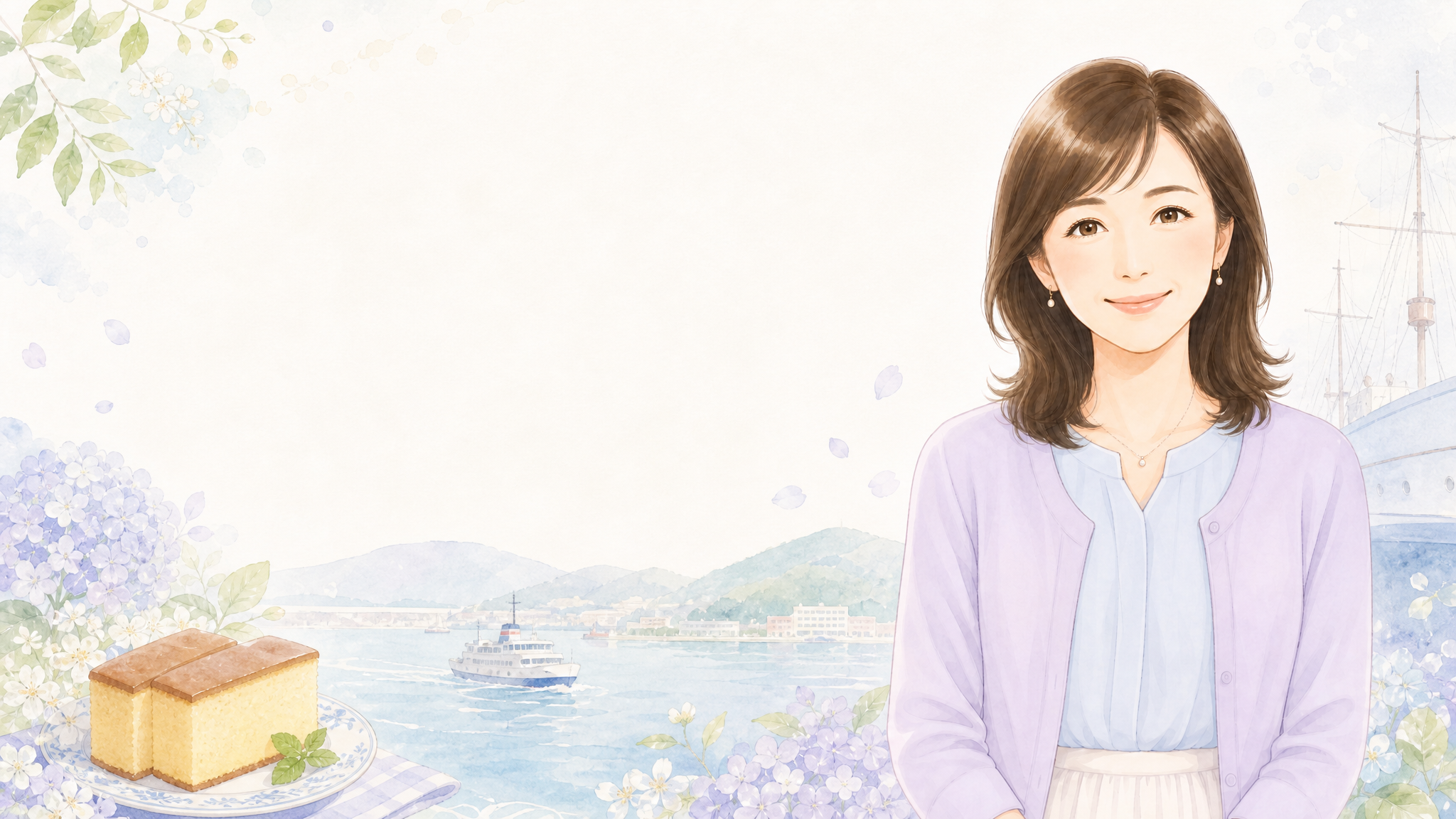 長崎県の地域イラスト